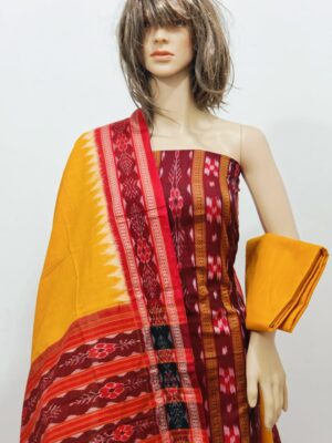 sambalpuri unstitiched cotton dress meterial